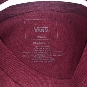 Vans long sleeve